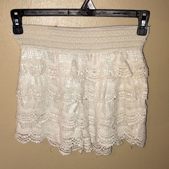 'by together appearal' mini layered ruffle skirt,  m/L - Picture 1 of 10